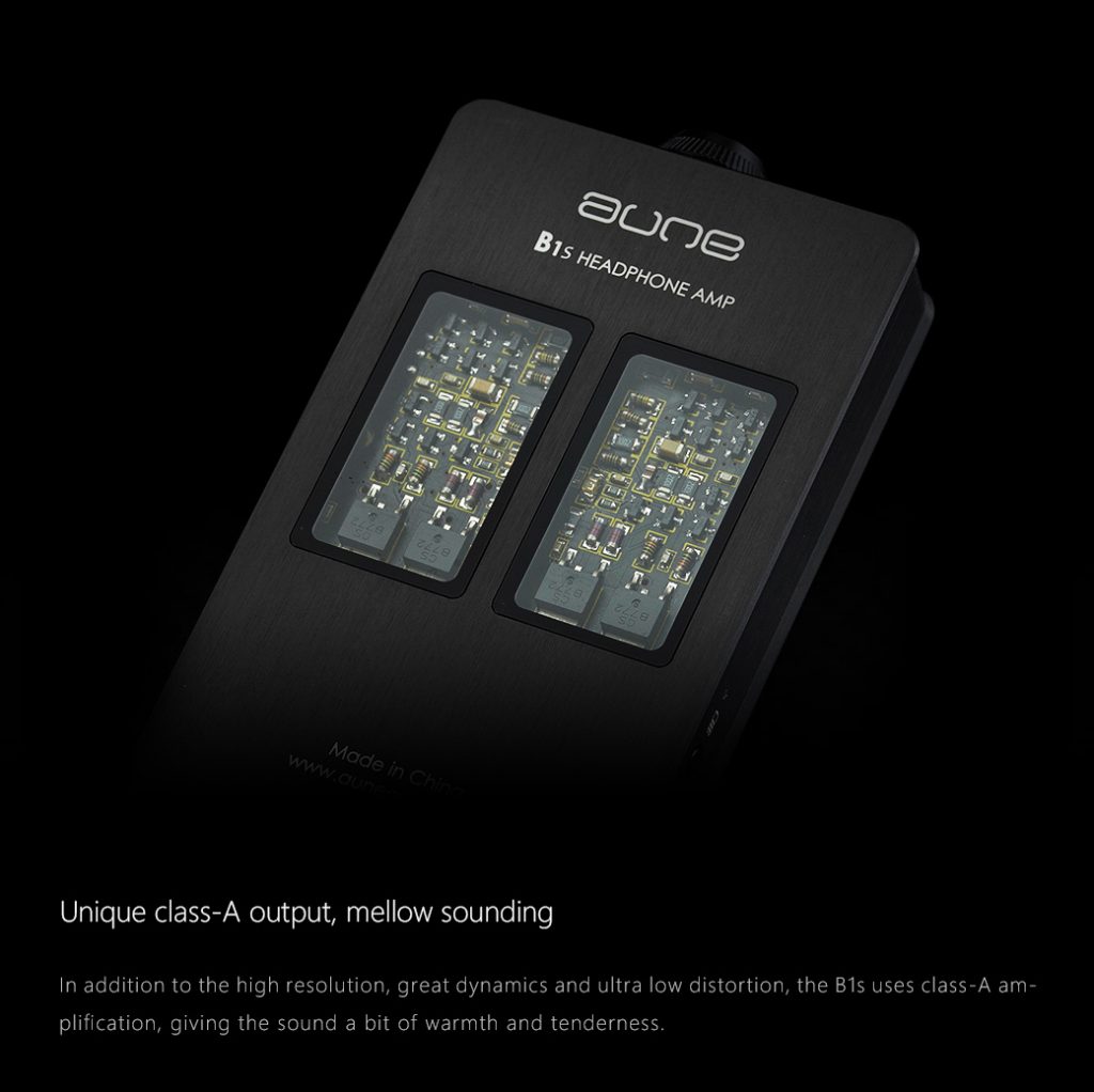aune audio B1s ポータブル・アンプ - ミミソラ